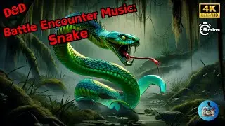 Silent Strike: The Poisonous Snake Encounter in the Marsh | D&D Strategy.