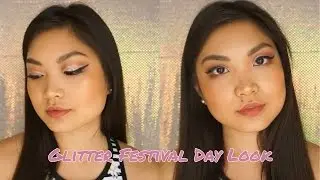 GLITTER FESTIVAL DAY LOOK | Wet n Wild Color Icon