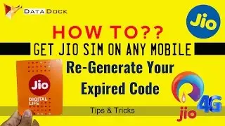How to Get Free Reliance Jio for all 4G Phones - Free Calls SMS & Data - Data Dock