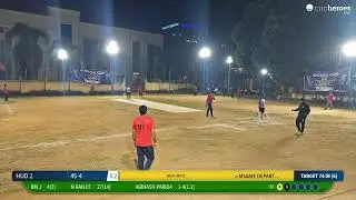MS&ME DEPARTMENT vs HUD 2 live cricket match | HUDDCA Cup 2K25 live - Secretariat Mini Stadium Bhub