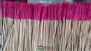 Malaysia Thailand Joss Sticks Incense Sticks - 38cm red handle