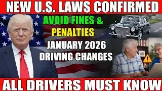 🚨 Urgent Update: U.S. Driving Laws January 2026 &mdash; Major Changes Every Driver Should Know