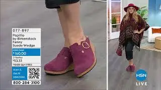 Papillio by Birkenstock Fanny Suede Wedge