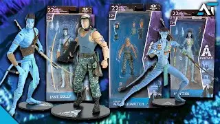 JAKE, NEYTIRI and QUARITCH | McFarlane Toys