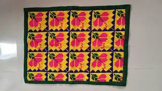 Hibiscus Flower Doormat | Sitting Mat | Ason Design