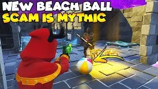 NEW Beach Ball SCAM is Legendary! ⚜️🎍 (Scammer Gets Scammed) Fortnite Save The World