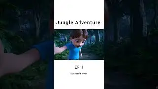 3D Jungle Adventure | Emotional Kids Story with Animals & Birds #pixarstyle #toonyfriends #3dcartoon