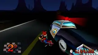 Crash Bandicoot 3: Warped (ITA PS1) - Livello 28: Area 51? (Prova a Tempo) (53)