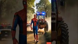 Spider-Man Saves Injured Lion | Jungle Hero Story | Inspirational Kids Animation