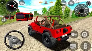 Realistic Indian cars 3D: Offroad 4x4 jeep driving adventure 😍 Gadi wala game - car android gameplay