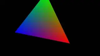 How to convert images and audio to video with FFmpeg: 30 FPS rotating triangle demo