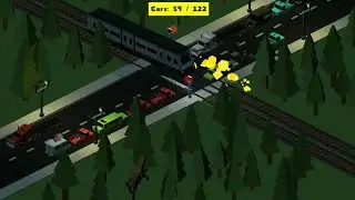 Night Time Dangerous Crossing | Railroad Crossing Car Hits Train at Crossing 