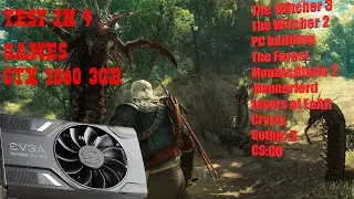Тест EVGA GTX 1063 SC в 9 играх