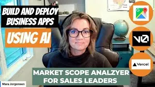 AI to Build and Deploy a Business App (MarketScope Analyzer)