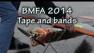 BMFA 2014  Orange tape and elastic bands