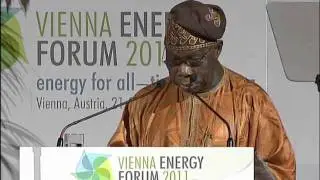 Former Nigerian President Obasanjo Speech at the Vienna Energy Forum 2011