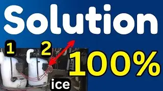 Both Compressor ON Suction Pipe Freezing Why Is Ice Forming on Suction Pipe How to Fix learn useful