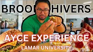AYCE at Lamar! Brooks-Shivers Dining Hall - Lamar University - Beaumont Texas