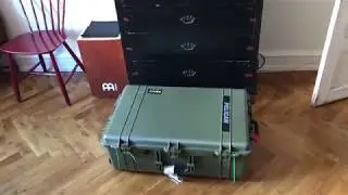 International shipping for two monitors with a 1650 Pelican Case