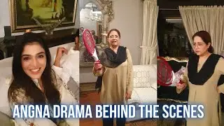 Angna | Angna Drama Behind The Scene Part 4 | Areeba Habib BTS | Episode 36 37 38 BTS|Mohsin Gillani