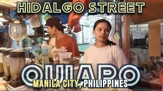 HIDALGO STREET In Quiapo, Manila City, Metro Manila, Philippines