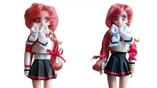 Restoring a 1998 Magic Knight Rayearth Hikaru fashion doll