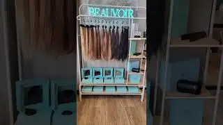 Hair extensions! Show in your salon you do them! Beauvoir hair display.