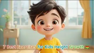 7 best excercise for kids hight growth Sirf 15  minutes daily practice se kids active, hight growth 