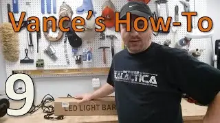 Project #9 - LED Light Bar Install on Tractor