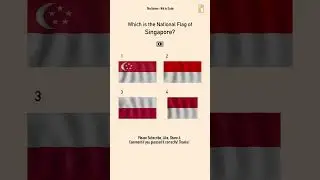 Find the Flag 147 &bull;  Singapore  #flag #quiz #country