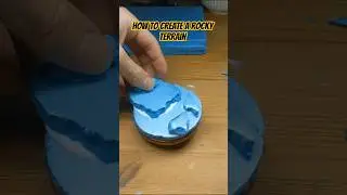 How to create a Rocky terrain for your miniatures.