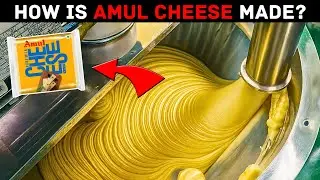 Inside Factory : How AMUL CHEESE Is Made In Factory
