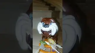 MAD DOG on the STAIRS #viral #maddog #asmr #christmas #baddog #ytshorts #toys #mini #youtube #thanks