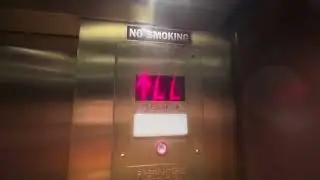Модифицированные тяговые лифты Westinghouse в отеле Marriott Cornhusker, Линкольн, штат Небраска.