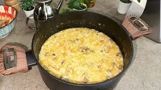 RISOTTO ZUCCA E SALSICCIA