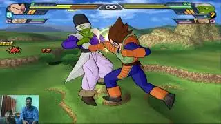 DBZ Budokai Tenkaichi 3 - Hawk Vs SSJAvinash, w/ Live Commentary (2/5)