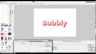 How to Make Bubbly Text Effect ( Photoscape )