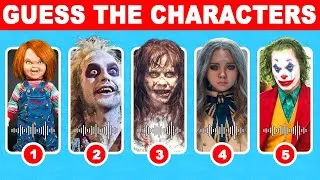 Halloween Horror Voice Challenge  | Guess M3GAN, Ghostface & Chucky by Their Voices