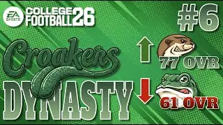 BAD RNG?!? Year 1 Offseason! | College Football 26 Team Builder Dynasty- Yuma A&M Croakers Ep. 6