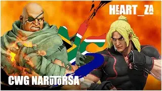 Heart_ZA vs CWG NarutoRsa  |  Street Fighter V Champion Edition