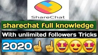 Sharechat Unlimited followers Tricks #sharechat #newUpdate