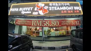 HAHA Buffet Signature (Hartamas) Steamboat & BBQ [FULL VIDEO]