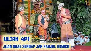 SENGAP T4NT4NG PATIH SETERES | Lawak Bali Sengap Panjul Juan Patih Seteres di Pura Dalem Gede Sayan