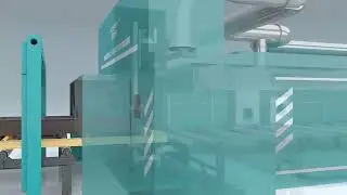 automatic painting and drying line for h beam