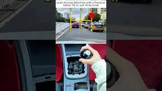 🚦 Learn Driving Skills Fast with a Practical Safety Tip in Just 10 Seconds #driving #dmv #tips #fyp