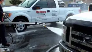 Mobile Hot Water Pressure Washer with Wash Water Recovery