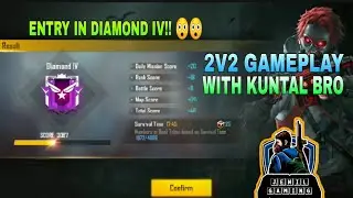 #garenafreefire #Jenilgaming  || Duo gameplay with Kuntal Bro! || Entry in Diamond 4 !!