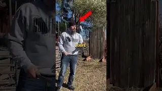 Knife throwing world champion.