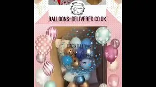 Balloons delivered helium filled Uk