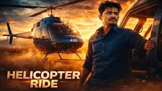 My first helicopter ride | Badami Chalukya Utsava | view from the sky 